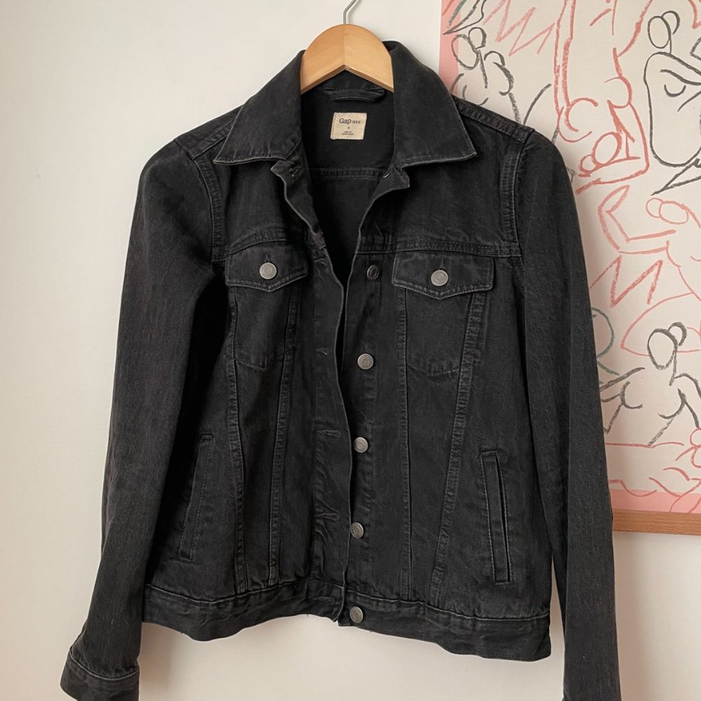 GAP Black Denim Jacket